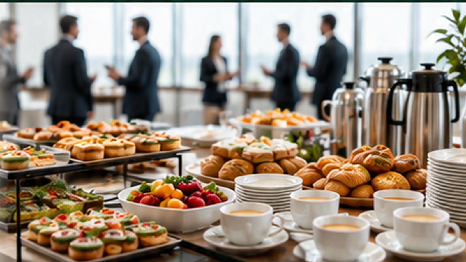 Catering corporativo en una empresa